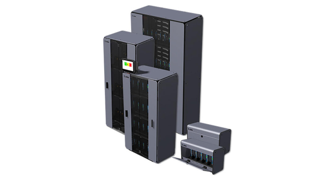 Intelligent cabinets for storage, charge and device management